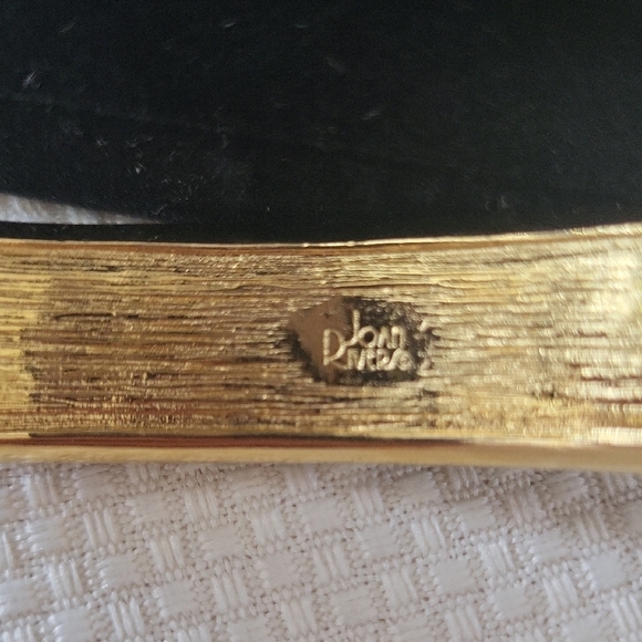 Joan Rivers Goldtone and Brown Clamper Bracelet - Picture 2 of 5
